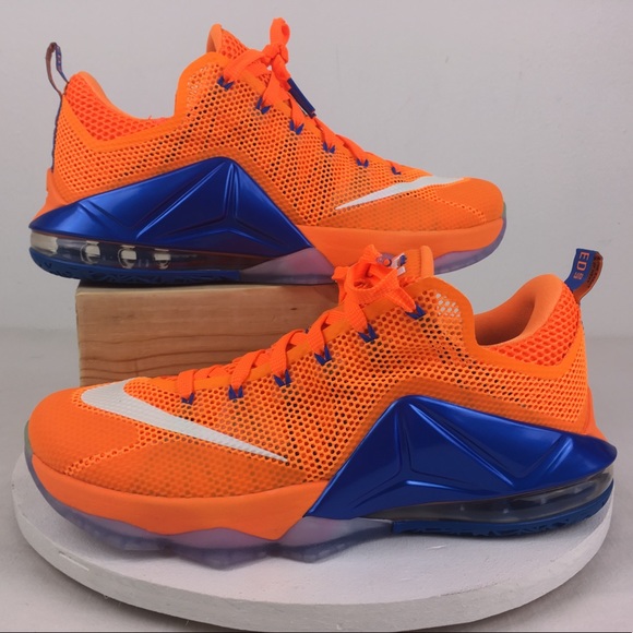 Nike Other - Nike LeBron 12 Low Orange/Blue 10.5 724557-838